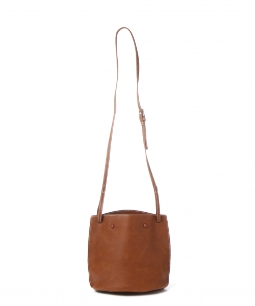 BAYFLOW（ベイフロー）の「フェイクレザーラウンドバッグ（ショルダーバッグ・レディース・ブラック/ブラウン・FREE）」の14枚目の写真