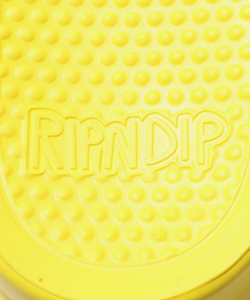 RIPNDIP（リップンディップ）の「RIPNDIP /リップンディップン : Lord Nermal Slides #（サンダル・メンズ・ホワイト/スカイブルー/イエロー・100/5/XX-SMALL/6/9）」の11枚目の写真