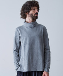 KAZUYUKI KUMAGAI ATTACHMENT | 【KAZUYUKI KUMAGAI】クールマックスモクロディスウェードタートルネックL/S(Tシャツ/カットソー)