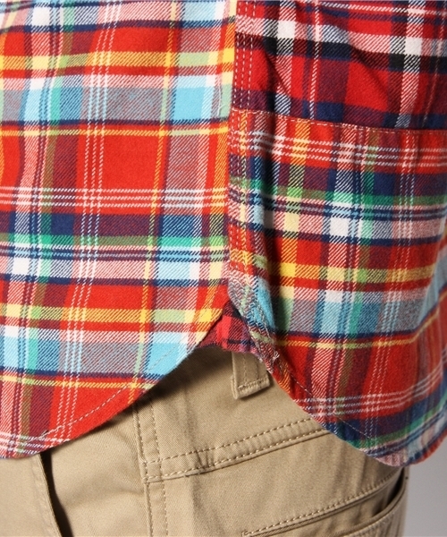 BEAMS（ビームス）の「□BEAMS / チェック×パッチワーク クレイジーシャツ（シャツ/ブラウス・メンズ・その他1/その他2・SMALL/MEDIUM/LARGE）」の9枚目の写真