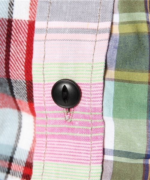 BEAMS（ビームス）の「□BEAMS / チェック×パッチワーク クレイジーシャツ（シャツ/ブラウス・メンズ・その他1/その他2・SMALL/MEDIUM/LARGE）」の11枚目の写真