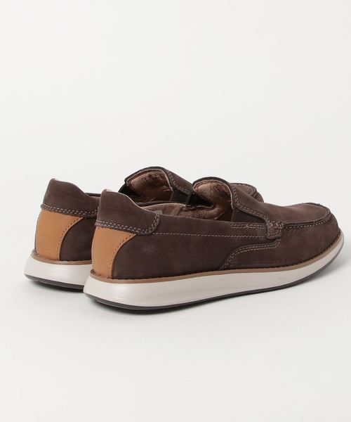 Unstructured(アンストラクチャー)の「Un Pilot Step / アンパイロットステップ (ブラウンヌバック)(スリッポン・メンズ・ブラウン・6/8/10/9/8.5/9.5/6.5/7/7.5)」の2枚目の写真