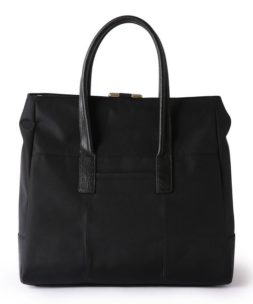 SHIPS（シップス）の「TOFF & LOADSTONE:【タイド】ナイロン ブリーフ バッグ（トートバッグ・メンズ・ブラック/ネイビー・ONE SIZE）」の3枚目の写真