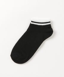 VIBGYOR Select/メンズ ライン ショートソックス (TK)