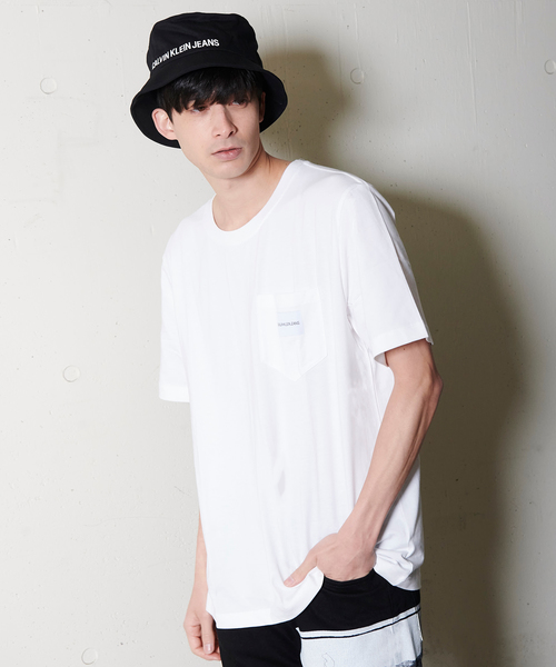 Calvin Klein Jeans カルヴァンクラインジーンズ の ポケット デザイン Tシャツ Tシャツ カットソー Wear