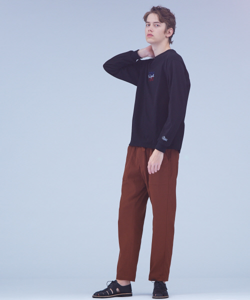ABAHOUSE(アバハウス)の「タスランオックスワイドテーパードファティーグパンツ(その他パンツ・メンズ・アイボリー/ブラウン・46/48)」の8枚目の写真
