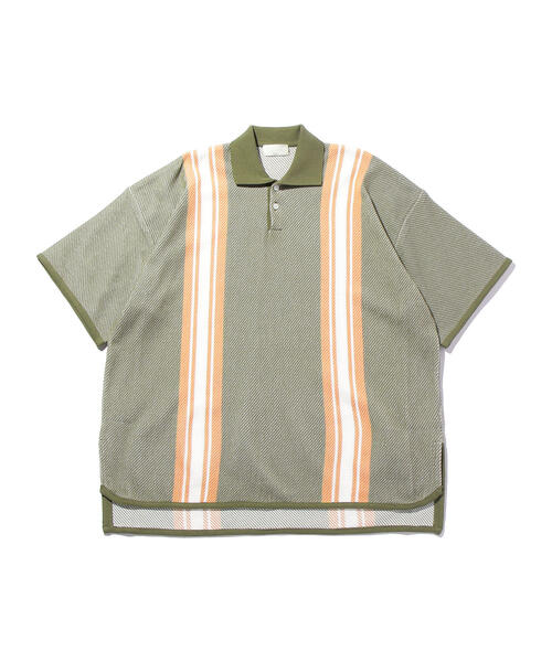 MONKEY TIME（モンキータイム）の「＜FACCIES＞ ST KNIT PL/ニットポロ 