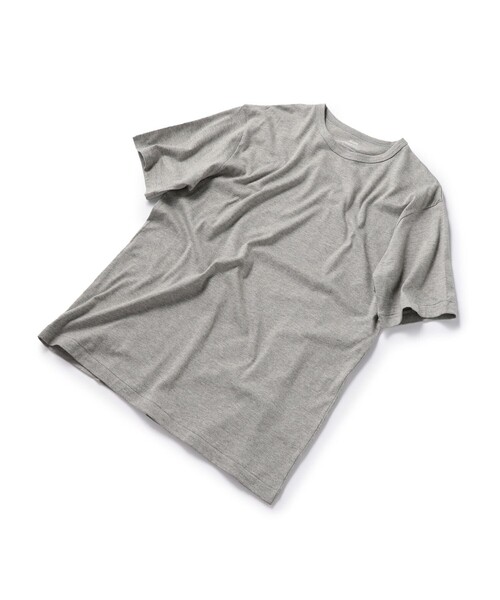 SHIPS(シップス)の「SC: アメリカンシーアイランドコットン クルーネック Tシャツ(Tシャツ/カットソー・メンズ・ホワイト/グレー/ネイビー・SMALL/MEDIUM/LARGE/X-LARGE)」の13枚目の写真