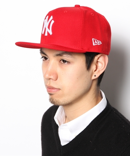 NEW ERA(ニューエラ)の「WEGO/59FIFTY NY YANKEES(キャップ・メンズ・レッド・LARGE/SMALL/MEDIUM)」の8枚目の写真
