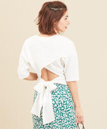 BEAUTY&YOUTH UNITED ARROWS | BY∴ バッククロスカットソー(Tシャツ/カットソー)