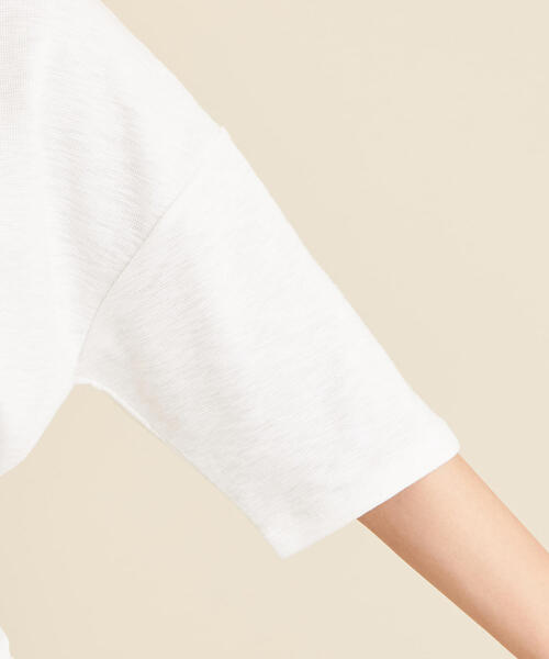 BEAUTY&YOUTH UNITED ARROWS(ビューティーアンドユースユナイテッドアローズ)の「BY∴ バッククロスカットソー(Tシャツ/カットソー・レディース・ホワイト/ネイビー/コバルトブルー・FREE)」の11枚目の写真
