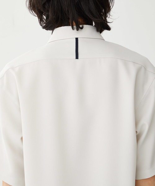 STUDIOUS（ステュディオス）の「【STUDIOUS】マルチLポケットショートスリーブ【ZOZO限定アイテム】（シャツ/ブラウス・メンズ・アイボリー/ブラック/ブルー・1/2/3）」の12枚目の写真