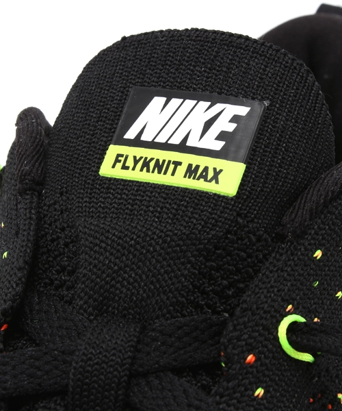NIKE(ナイキ)の「ナイキ フライニット マックス グラデーション NIKE FLYKNIT MAX 620469(スニーカー・メンズ・ブラック・26cm/27.5cm/27cm/28cm/26.5cm)」の7枚目の写真