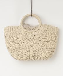 Fun & Daily | F&D : リングラウンドカゴバッグ(かごバッグ)