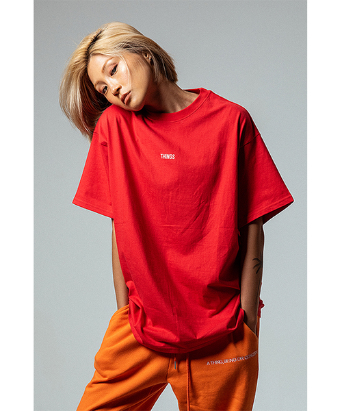 OBJECT(オブジェクト)の「【OBJECT 】シングス ティーシャツ(Tシャツ/カットソー・レディース・ブラック/レッド/グリーン・1/2)」の14枚目の写真