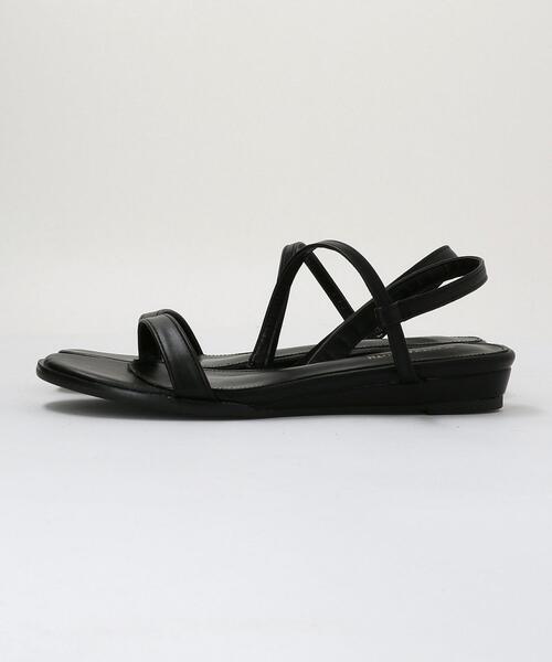 BEAUTY&YOUTH UNITED ARROWS（ビューティーアンドユースユナイテッドアローズ）の「BY スマートラインサンダル о（サンダル・レディース・オフホワイト/ブラック/ナチュラル・37/38/37h/36/36h）」の5枚目の写真