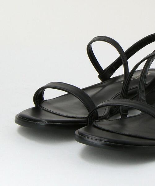 BEAUTY&YOUTH UNITED ARROWS（ビューティーアンドユースユナイテッドアローズ）の「BY スマートラインサンダル о（サンダル・レディース・オフホワイト/ブラック/ナチュラル・37/38/37h/36/36h）」の8枚目の写真