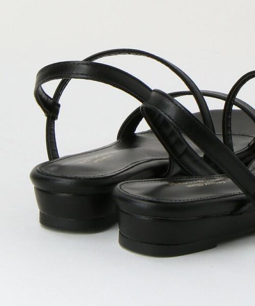 BEAUTY&YOUTH UNITED ARROWS（ビューティーアンドユースユナイテッドアローズ）の「BY スマートラインサンダル о（サンダル・レディース・オフホワイト/ブラック/ナチュラル・37/38/37h/36/36h）」の9枚目の写真