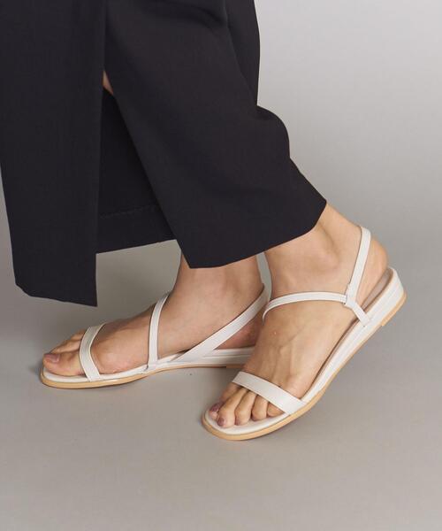BEAUTY&YOUTH UNITED ARROWS（ビューティーアンドユースユナイテッドアローズ）の「BY スマートラインサンダル о（サンダル・レディース・オフホワイト/ブラック/ナチュラル・37/38/37h/36/36h）」の15枚目の写真