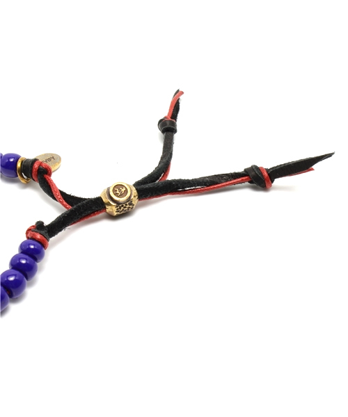 VIVIFY（ビビファイ）の「エヴァ/ブレスレット/Wコード/カヲル（ブレスレット・メンズ・ネイビー・MEDIUM/SMALL）」の3枚目の写真