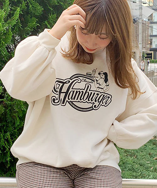 apres jour（アプレジュール）の「アソートプリント裏毛スウェット【ZOZOTOWN限定アイテム】（スウェット・レディース・ベージュ/その他/ブラック/モカ/アイボリー/ブラウン系その他/ライトベージュ・フリー）」の8枚目の写真