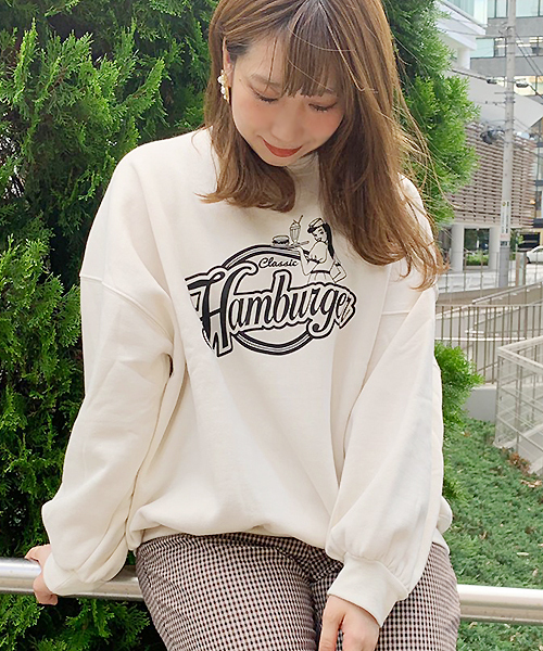 apres jour（アプレジュール）の「アソートプリント裏毛スウェット【ZOZOTOWN限定アイテム】（スウェット・レディース・ベージュ/その他/ブラック/モカ/アイボリー/ブラウン系その他/ライトベージュ・フリー）」の10枚目の写真