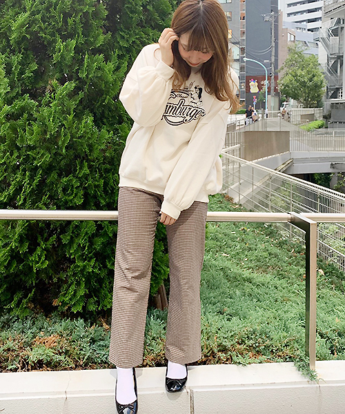 apres jour（アプレジュール）の「アソートプリント裏毛スウェット【ZOZOTOWN限定アイテム】（スウェット・レディース・ベージュ/その他/ブラック/モカ/アイボリー/ブラウン系その他/ライトベージュ・フリー）」の11枚目の写真