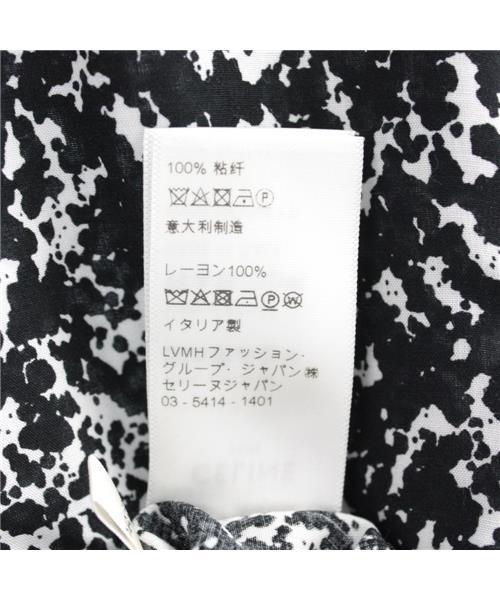 ブランド古着】マーブルプリント スプラッタークラシック 長袖ドレス