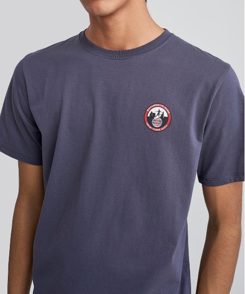 Saturdays NYC（サタデーズ ニューヨークシティ ）の「Surf T-Shirt（Tシャツ/カットソー・メンズ・ブルー/ホワイト/レッド・S/L/XS/M/XL）」の12枚目の写真