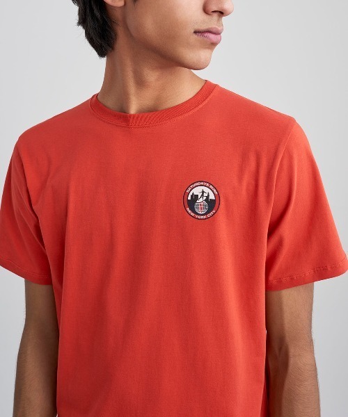 Saturdays NYC（サタデーズ ニューヨークシティ ）の「Surf T-Shirt（Tシャツ/カットソー・メンズ・ブルー/ホワイト/レッド・S/L/XS/M/XL）」の14枚目の写真