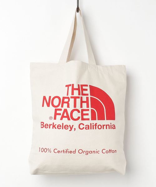 THE NORTH FACE(ザノースフェイス)の「THE NORTH FACE/ザ・ノースフェイス TNF Organic Cotton Tote オーガニックコットントート NM81971(トートバッグ)」|レッド