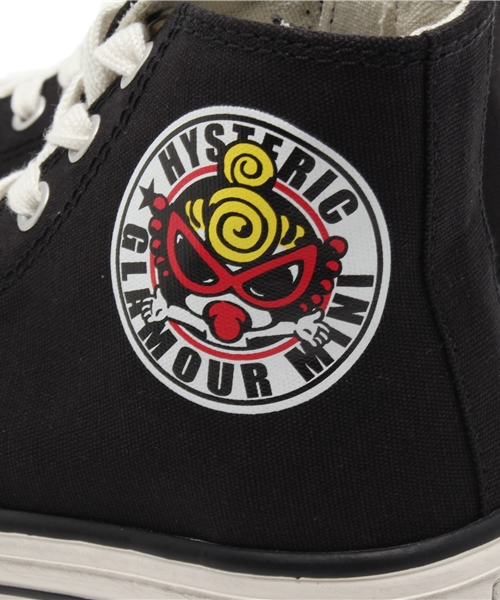 HYSTERIC MINI(ヒステリックミニ)の「SWEET DREAM BABY! ハイカットスニーカー(16~19cm)(スニーカー・キッズ・ブラック・16/17/18)」の6枚目の写真