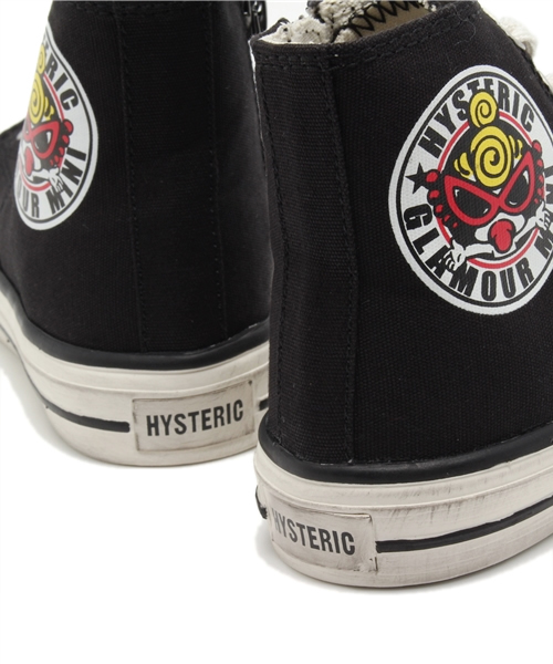 HYSTERIC MINI(ヒステリックミニ)の「SWEET DREAM BABY! ハイカットスニーカー(16~19cm)(スニーカー・キッズ・ブラック・16/17/18)」の4枚目の写真