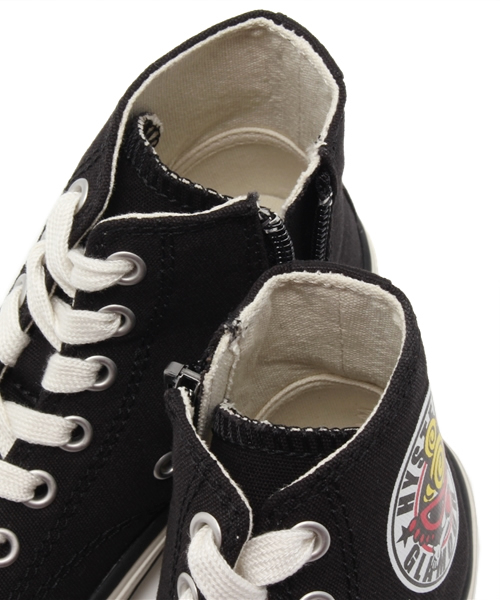 HYSTERIC MINI(ヒステリックミニ)の「SWEET DREAM BABY! ハイカットスニーカー(16~19cm)(スニーカー・キッズ・ブラック・16/17/18)」の3枚目の写真