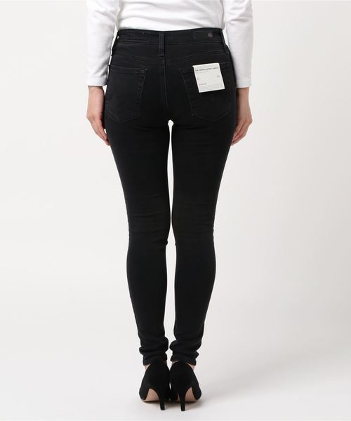 AG（エージー）の「エージー AG / THE FARRAH SKINNY ANKLE (high-rise skinny ankle)（デニムパンツ・レディース・ブラック・23inch/24inch/25inch/26inch）」の3枚目の写真