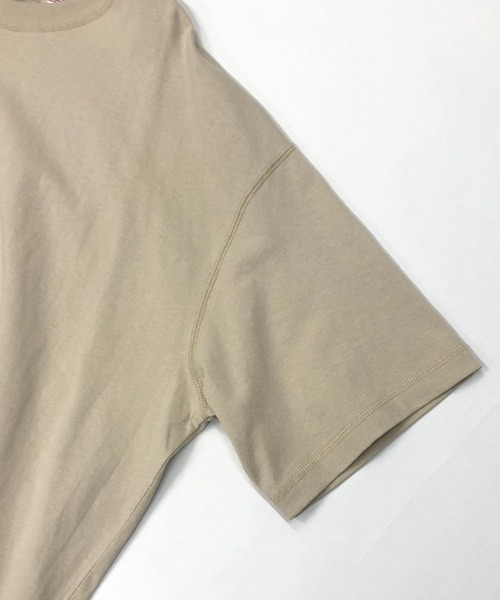 Beno(ビーノ)の「USAコットン 天竺 / アシンメトリー リメイク オーバーサイズ Tシャツ(Tシャツ/カットソー・メンズ・ホワイト/パープル/ブラック/ベージュ/ダークブルー/ブルーグリーン・L/M)」の11枚目の写真