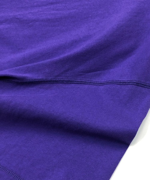 Beno(ビーノ)の「USAコットン 天竺 / アシンメトリー リメイク オーバーサイズ Tシャツ(Tシャツ/カットソー・メンズ・ホワイト/パープル/ブラック/ベージュ/ダークブルー/ブルーグリーン・L/M)」の8枚目の写真