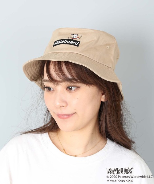 PEANUTS(ピーナッツ)の「【PEANUTS/ピーナッツ】ワンポイントバケットハット スヌーピー ウッドストック(ハット・メンズ・その他1/その他6/その他4/その他3/その他5/その他2・FREE)」の6枚目の写真