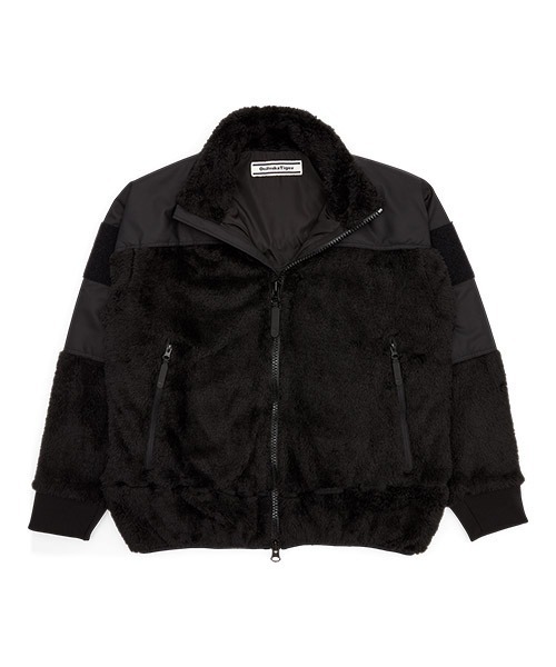 ONITSUKA TIGER ブラック ジャケット Onitsuka Tiger（オニツカタイガー）の「JACKET（ナイロン