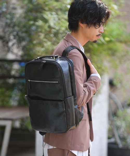 Add フェイクレザー ビジネスリュック スクエアブリーフバックパック ビジネスバッグ Add アッド のファッション通販 Zozotown Add フェイクレザー ビジネスリュック スクエアブリーフバックパック ビジネスバッグ Add アッド のファッション通販 Zozotown