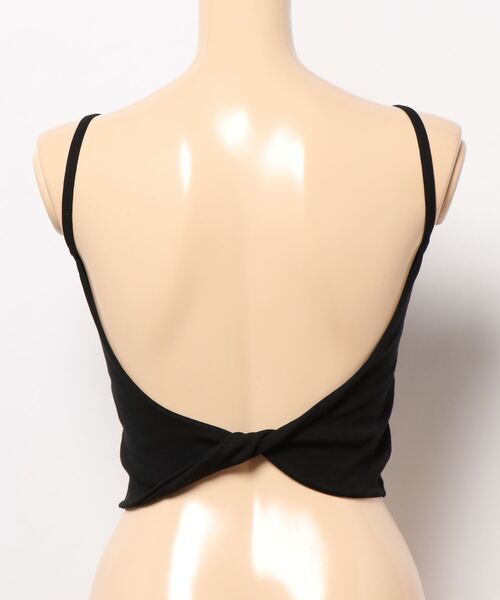 STYLEBLOCK（スタイルブロック）の「立体パッドカップ付きキャミソール（キャミソール・レディース・ブラウン/キャメル/グリーン/ブラック/ホワイト/グレー/イエロー・FREE）」の9枚目の写真