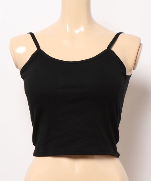 STYLEBLOCK（スタイルブロック）の「立体パッドカップ付きキャミソール（キャミソール・レディース・ブラウン/キャメル/グリーン/ブラック/ホワイト/グレー/イエロー・FREE）」の10枚目の写真