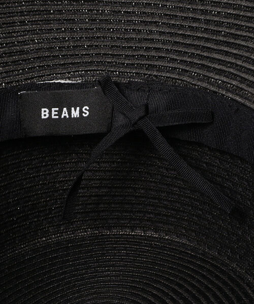 BEAMS（ビームス）の「BEAMS / ペーパー バケット ハット（ハット・メンズ・ブラック/ベージュ・ONE SIZE）」の8枚目の写真
