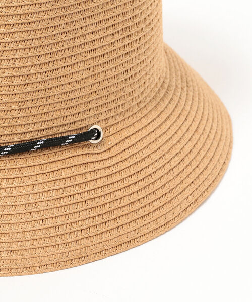 BEAMS（ビームス）の「BEAMS / ペーパー バケット ハット（ハット・メンズ・ブラック/ベージュ・ONE SIZE）」の10枚目の写真