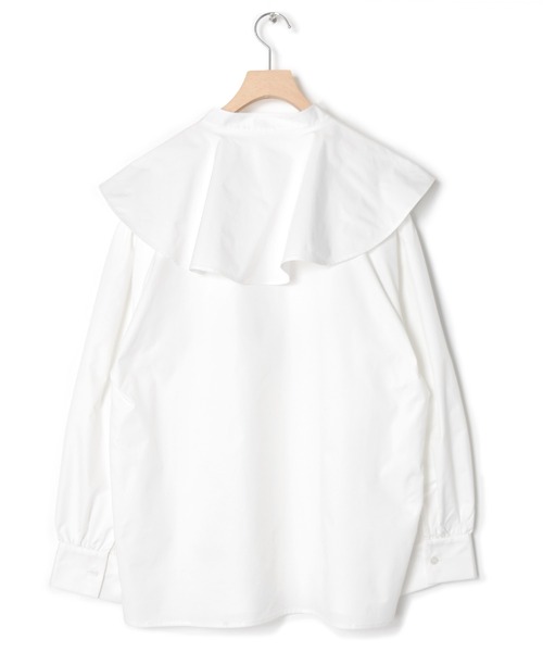 Alley by w closet（アリーバイダブルクローゼット）の「【Alley】フレア衿ブラウス（シャツ/ブラウス・レディース・ホワイト/ブラック/マスタード・FREE）」の5枚目の写真