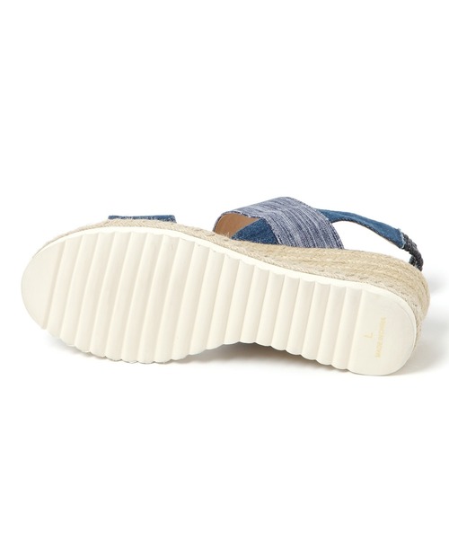 BAYFLOW(ベイフロー)の「ジュートウェッジサンダル(サンダル・レディース・ベージュ/インディゴブルー・SMALL/MEDIUM/LARGE)」の10枚目の写真