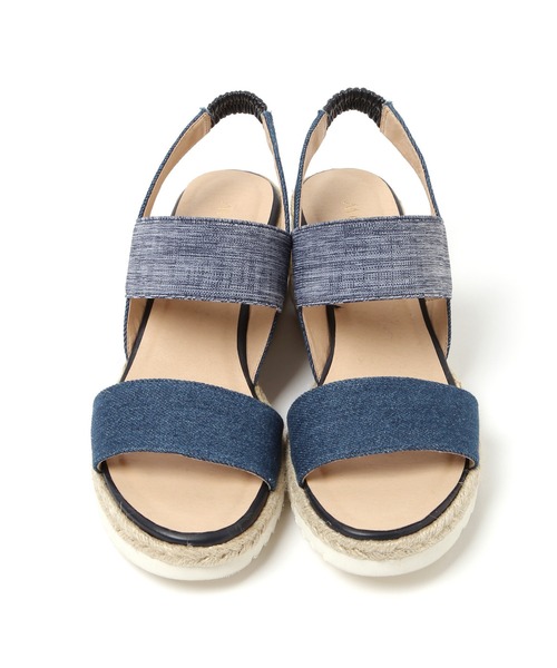 BAYFLOW(ベイフロー)の「ジュートウェッジサンダル(サンダル・レディース・ベージュ/インディゴブルー・SMALL/MEDIUM/LARGE)」の11枚目の写真