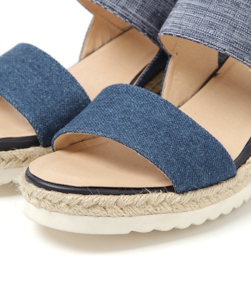 BAYFLOW(ベイフロー)の「ジュートウェッジサンダル(サンダル・レディース・ベージュ/インディゴブルー・SMALL/MEDIUM/LARGE)」の13枚目の写真