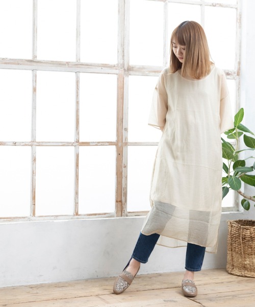 menue（メヌエ）の「晴雨兼用フラットヒール防水ローファー（レインシューズ・レディース・ブラック/アイボリー/ベージュ系その他・LL/3L/S/M/L/XS）」の7枚目の写真
