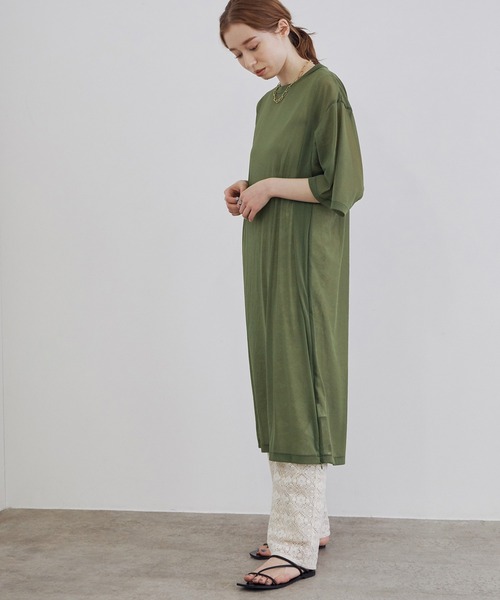 MADEMOISELLE ROPE'（マドモアゼル ロペ）の「ヴィンテージライククロシェ編みレースパンツ（その他パンツ・レディース・キナリ・38）」の13枚目の写真